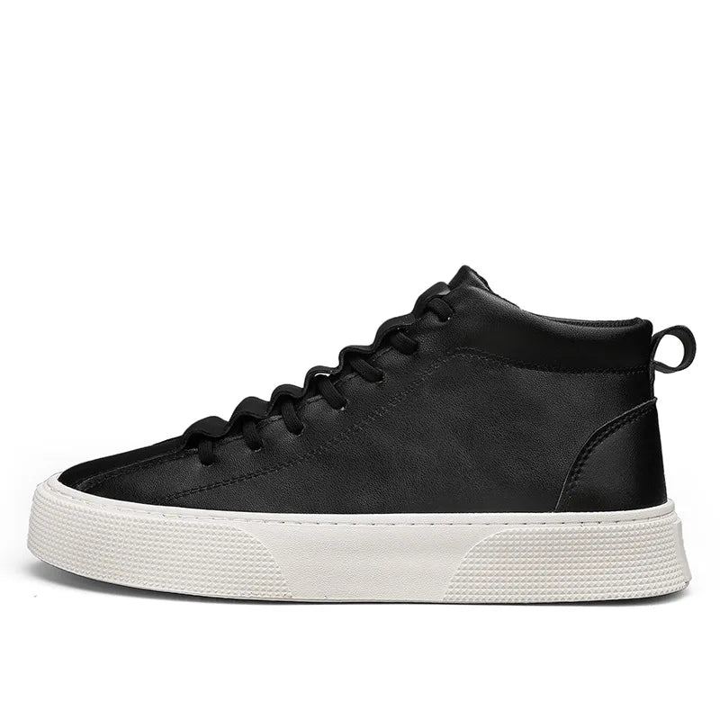 VEIGGARA | Herbstsneakers für Männer: Rutschfestes Leder und Canvas
