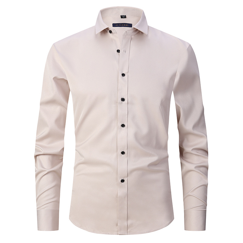VEIGGARA | ElasticFit™ - Schlankes Hemd Anti-Crease Premium