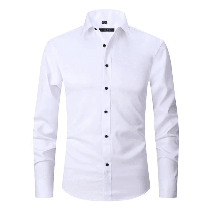 VEIGGARA | ElasticFit™ - Schlankes Hemd Anti-Crease Premium