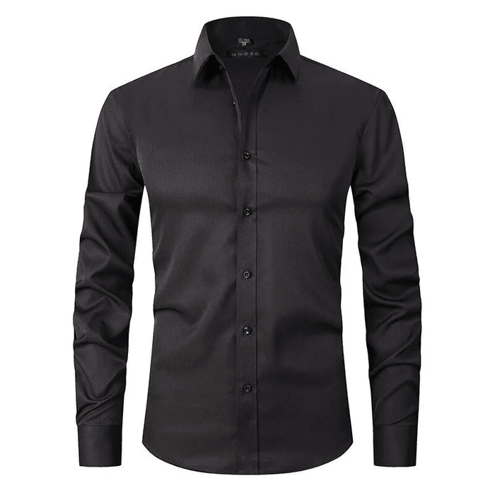 VEIGGARA | ElasticFit™ - Schlankes Hemd Anti-Crease Premium