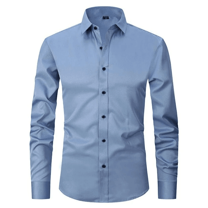 VEIGGARA | ElasticFit™ - Schlankes Hemd Anti-Crease Premium