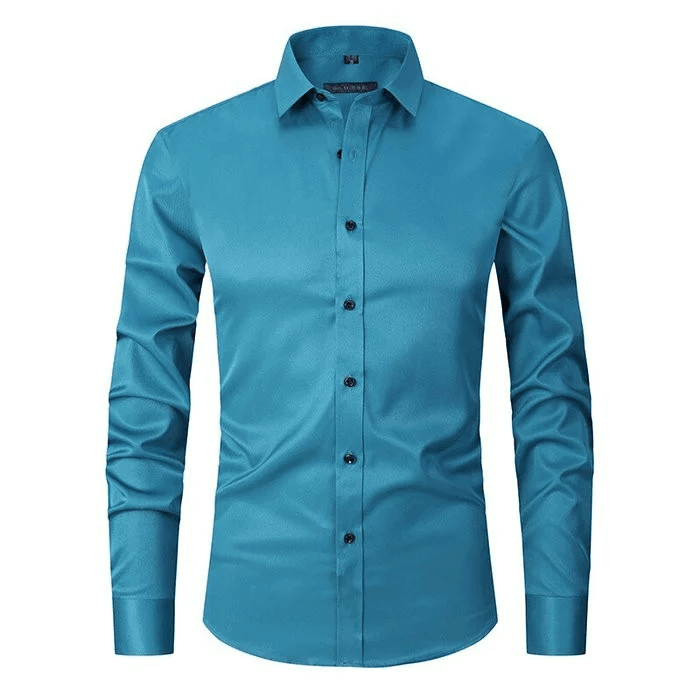 VEIGGARA | ElasticFit™ - Schlankes Hemd Anti-Crease Premium